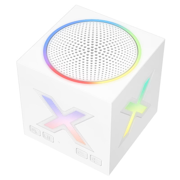 Boxa Portabila Borofone BR101 Rubik cube sports BT speaker royal [White]