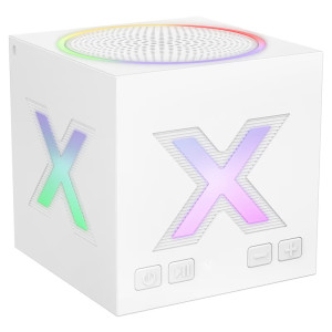 Boxa Portabila Borofone BR101 Rubik cube sports BT speaker royal [White]