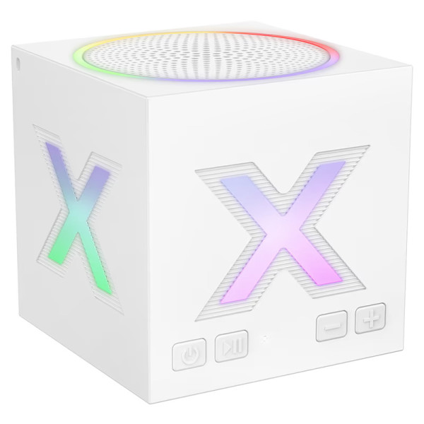 Boxa Portabila Borofone BR101 Rubik cube sports BT speaker royal [White]