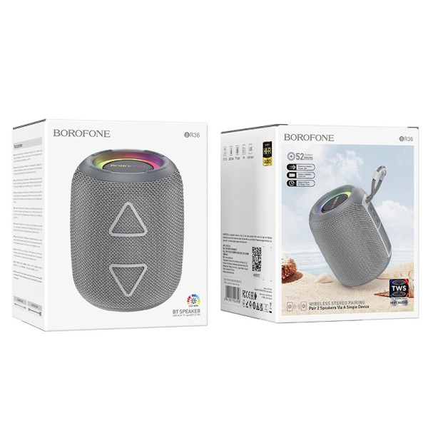 Портативная Колонка Borofone BR36 Lusy sports [Dark-Gray]