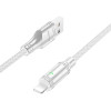 Кабель Borofone BU40 Advantage charging data cable iP [Grey]
