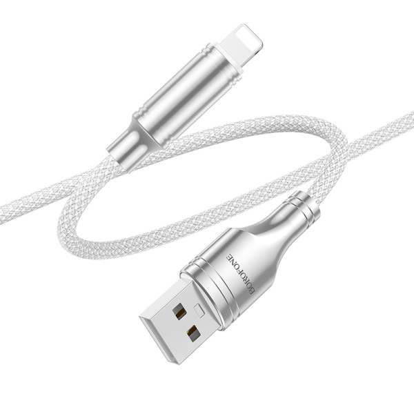 Кабель Borofone BU40 Advantage charging data cable iP [Grey]