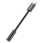 Adapter Borofone BV15  AUX 3.5mm to Type-C [Black]