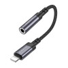 Adapter Borofone BV24 Graceful digital audio converter cable iP to 3.5mm [Metal Grey]