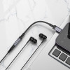 Adapter Borofone BV24 Graceful digital audio converter cable Type-C to 3.5mm [Metal Grey]