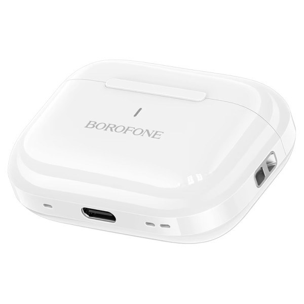 Casti Borofone BW95 Cancion clip-on true wireless BT headset [White]