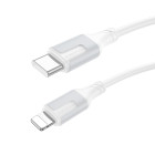 Cablu Borofone BX101 Creator PD charging data cable iP (1m) [White]