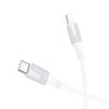 Cablu Borofone BX101 Creator PD charging data cable iP (1m) [White]