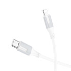 Cablu Borofone BX101 Creator PD charging data cable iP (1m) [White]