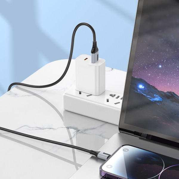 Кабель Borofone BX101 Creator charging data cable iP (1m) [Black]