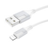 Cablu Borofone BX101 Creator charging data cable iP (1m) [White]