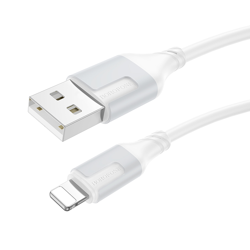 Кабель Borofone BX101 Creator charging data cable iP (1m) [White]