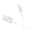 Cablu Borofone BX101 Creator charging data cable iP (1m) [White]