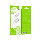 Кабель Borofone BX101 Creator charging data cable iP (1m) [White]