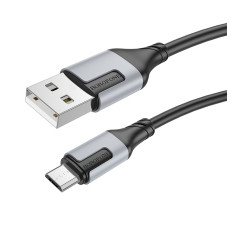 Cablu Borofone BX101 Creator charging data cable Micro USB (1m) [Black]