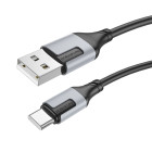 Cablu Borofone BX101 Creator charging data cable Type-C (1m) [Black]