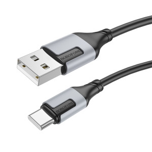 Cablu Borofone BX101 Creator charging data cable Type-C (1m) [Black]