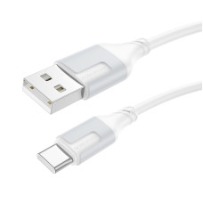 Cablu Borofone BX101 Creator charging data cable Type-C (1m) [White]