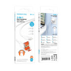 Cablu Borofone BX102 Winner 2-in-1 USB/Type-C to iP (1m) [White]