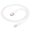 Cablu Borofone BX102 Winner 2-in-1 USB/Type-C to Type-C (1m) [White]