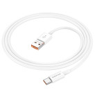 Cablu Borofone BX102 Winner 2-in-1 USB/Type-C to Type-C (1m) [White]