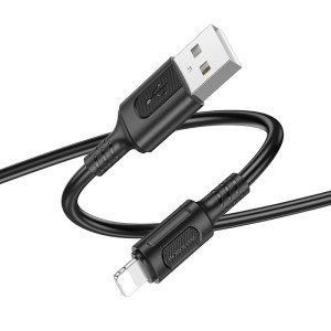 Cablu Borofone BX111 Feliz charging data cable iP [Black]