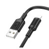 Cablu Borofone BX111 Feliz charging data cable iP [Black]