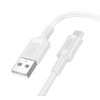 Кабель Borofone BX111 Feliz charging data cable Micro [White]