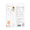 Кабель Borofone BX111 Feliz charging data cable Micro [White]
