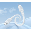 Cablu Borofone BX111 Feliz PD charging data cable iP [White]