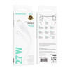 Cablu Borofone BX111 Feliz PD charging data cable iP [White]