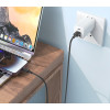Cablu Borofone Borofone BX113 Lenny silicone charging data cable IP (L=1M) [Black]