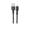 Cablu Borofone BX116 Certain charging data cable iP [Black]