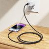 Cablu Borofone BX116 Certain charging data cable iP [Black]