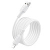 Cablu Borofone BX116 Certain charging data cable iP [White]