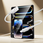 Cablu Borofone BX116 Certain charging data cable iP [White]