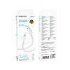 Cablu Borofone BX116 Certain charging data cable Micro [White]