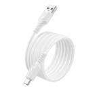 Cablu Borofone BX116 Certain charging data cable Micro [White]