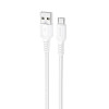 Cablu Borofone BX116 Certain charging data cable Micro [White]
