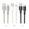 Cablu Borofone BX116 Certain charging data cable Micro [White]
