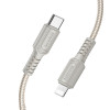 Cablu Borofone BX116 Certain PD charging data cable iP [Gray]