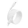 Cablu Borofone BX116 Certain PD charging data cable iP [White]