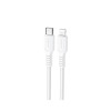 Cablu Borofone BX116 Certain PD charging data cable iP [White]