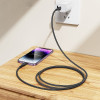 Cablu Borofone BX116 Certain PD charging data cable iP [Black]