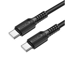 Cablu Borofone BX116 Certain 60W charging data cable C to C [Black]