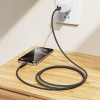 Cablu Borofone BX116 Certain 60W charging data cable C to C [Black]