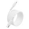 Cablu Borofone BX116 Certain 60W charging data cable C to C [White]