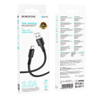 Cablu Borofone BX116 Certain charging data cable Type-C [Black]