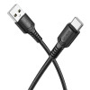 Cablu Borofone BX116 Certain charging data cable Type-C [Black]