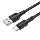 Cablu Borofone BX116 Certain charging data cable Type-C [Black]